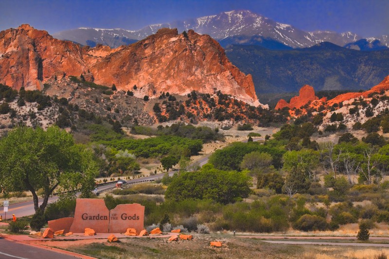 A picture of Garden of the Gods