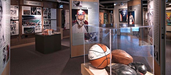 The inside of the Colorado Sports Hall of Fame. Photo by realcoloradotravel.com