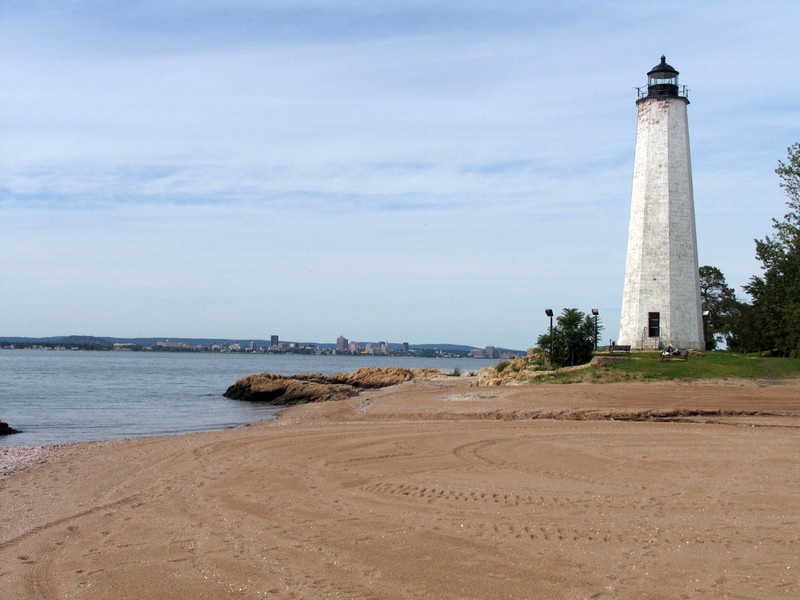 View of the Five Mile Point Light