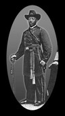Martin Delany in his Union Officer's uniform .