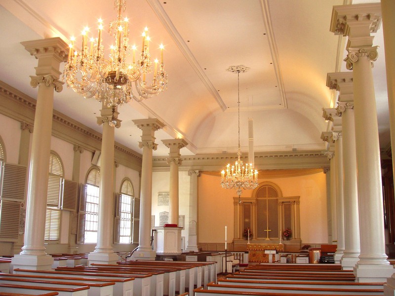 Christ Church interior. 