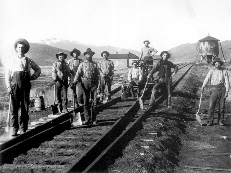 Italian Railroad Workers.