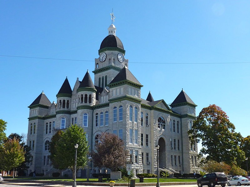 Jasper County Courthouse, c 2015