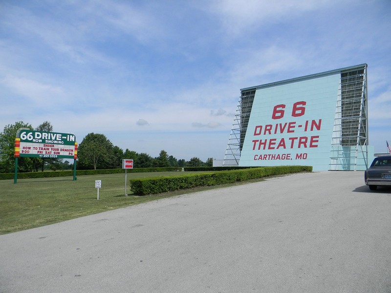 Entrance to the theater