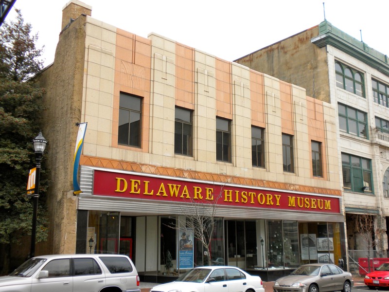 The Delaware History Museum is across the street from the Historical Society.