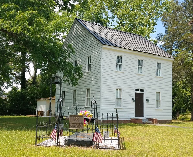 Halifax Masonic Lodge - One of the first North Carolina chartered Masonic Lodges. Local say that it is actually the first, but the charters came into the port of Wilmington so the Lodge there received their charter first.