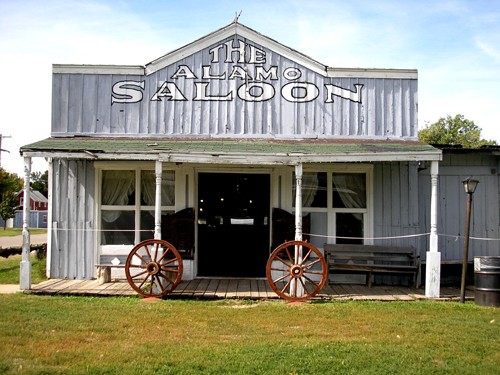 The Saloon is just one of the buildings on the grounds that is getting a face lift to enhance the experience.
