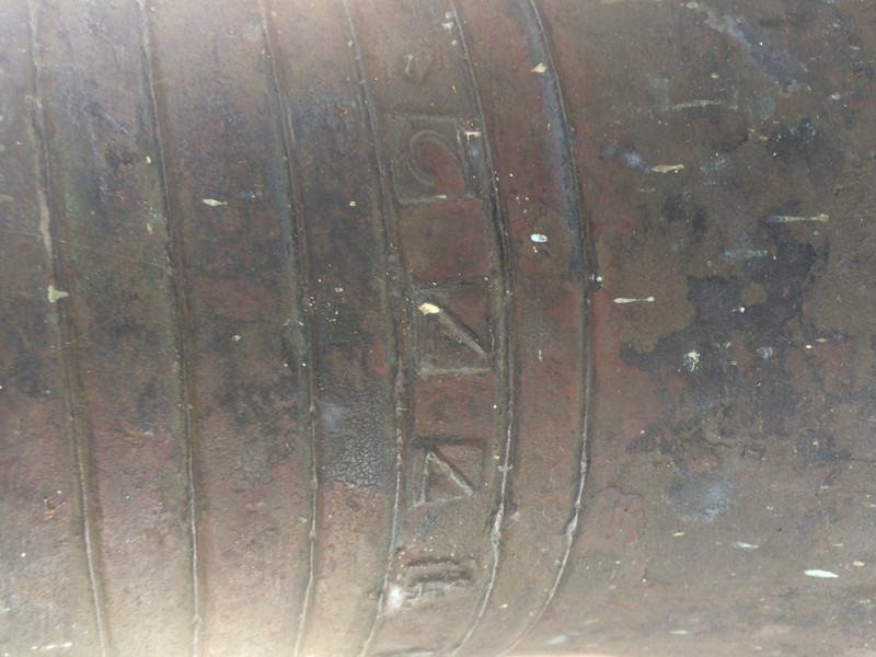 The year 1772 can be seen on the bell