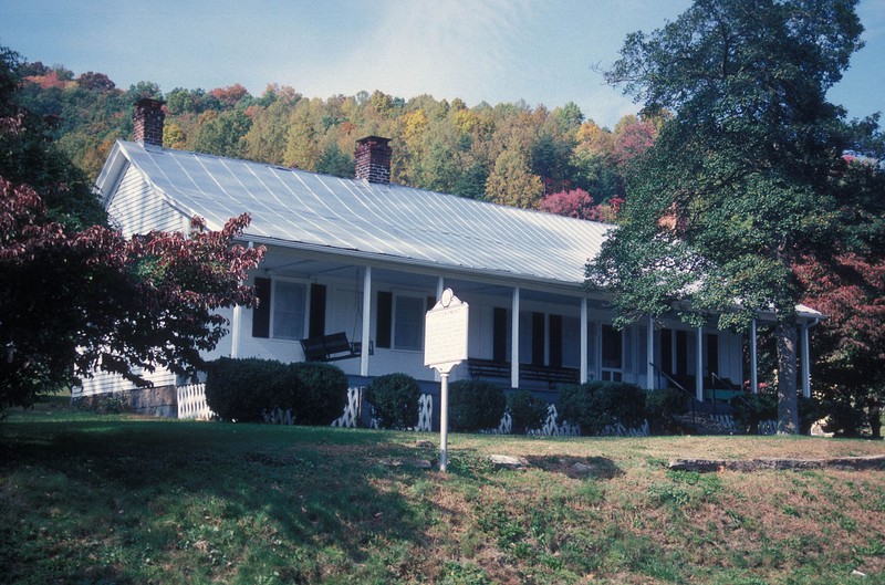 The Contentment House as it appears today. In addition to serving as a museum, it is the headquarters of the Fayette County Historical Society.