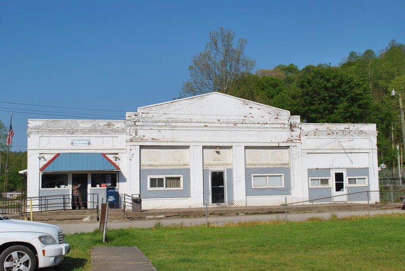 This is the old company store and the post office is located in this building now. The school and church are also in these pictures. 