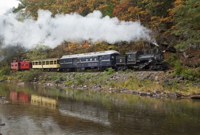 The Durbin Rocket as it steams along its scenic route.2