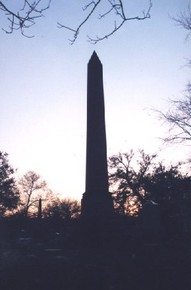 Obelisk at Graceland Cemetery