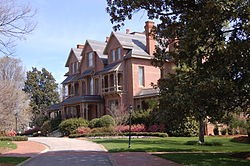 The Executive Mansion is a designated Raleigh Historic Landmark.