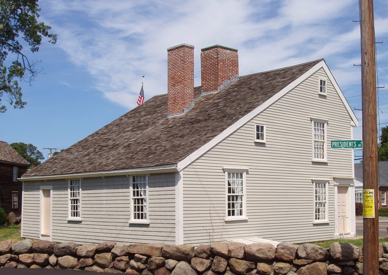 John Quincy Adams - the sixth President of the United States birthplace.