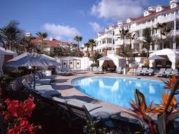 One of the hotel's many pools