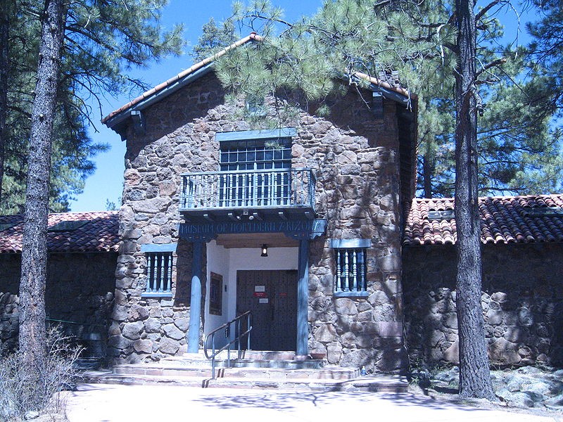 Front entrance to the Museum of Northern Arizona