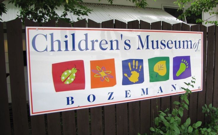 Sign for the Bozeman Children's Museum