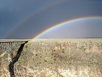Somewhere Over the Rainbow: Rainbow Over the Bridge