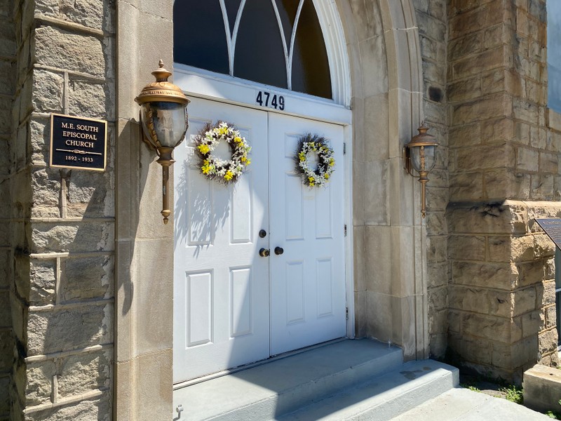 The Matewan United Methodist Church Entrance Doors 