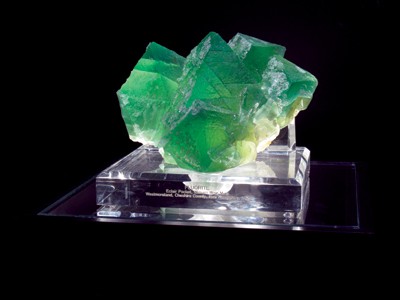 Fluorite in the Mineral Gallery