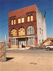 Street view prior to construction of the River Market