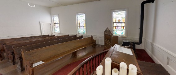 Interior of Trinity Evangelical Lutheran Church