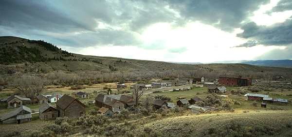 Bannack's main street