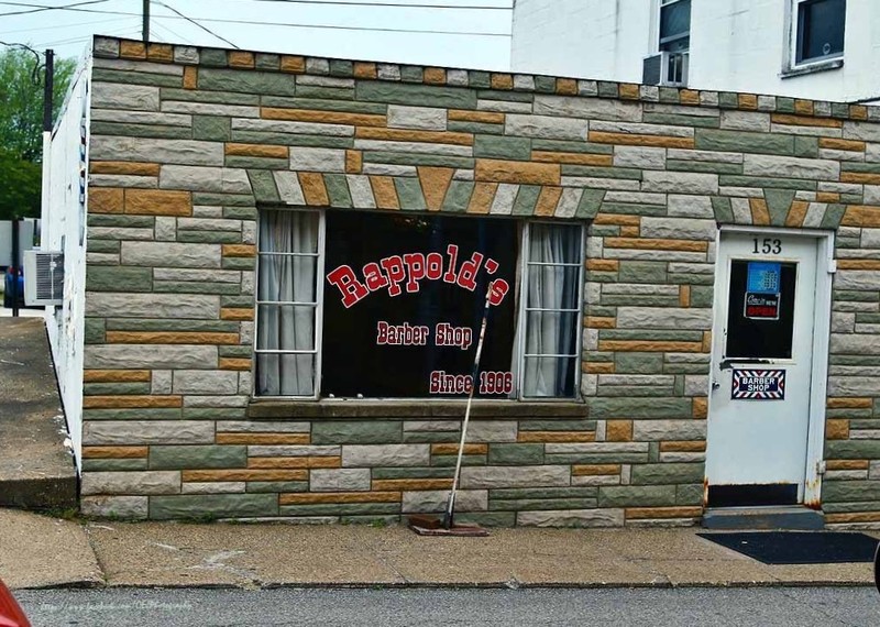 Rappold's Barber Shop as it appears today