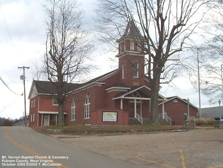 Mt. Vernon Baptist Church as it appears today.