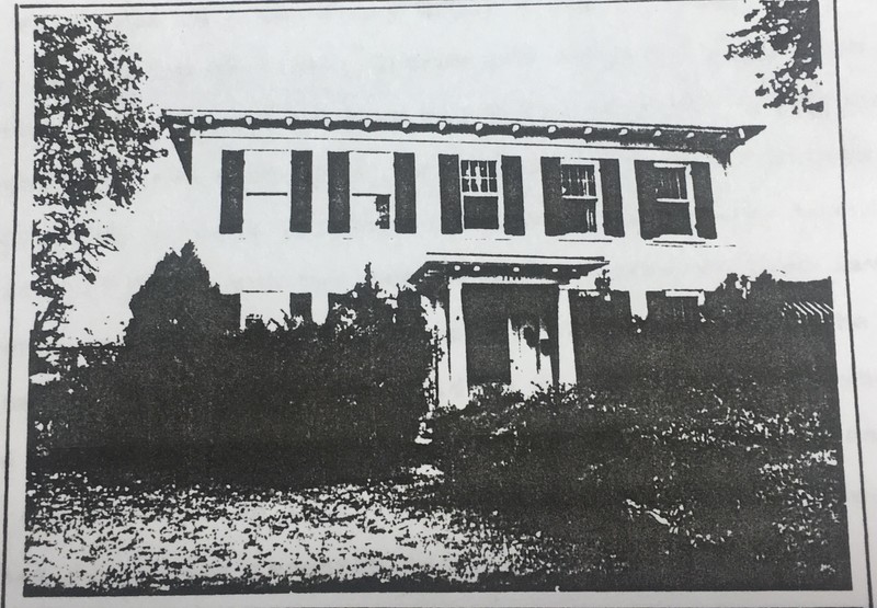 Asbury House on original property