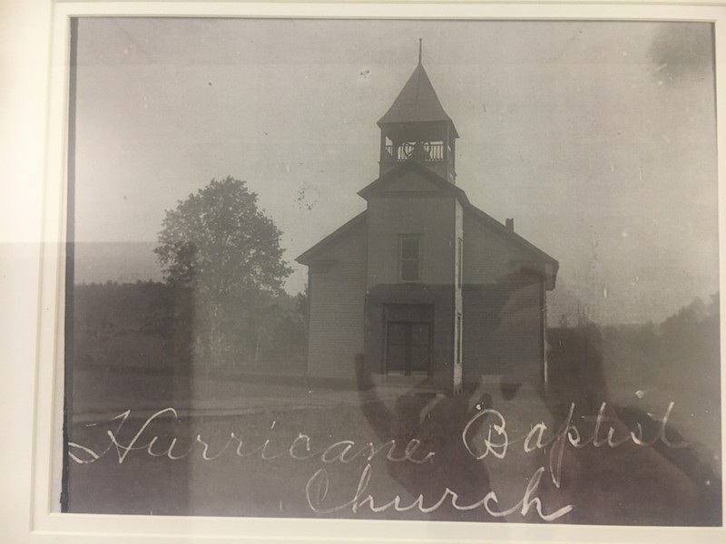 The church at its old location