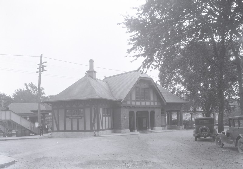 Hartsdale Railroad Station.