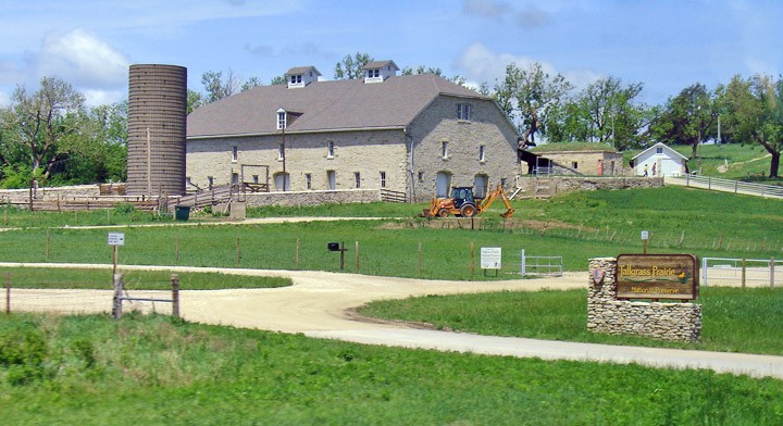 The Tallgrass Preserve is home to nature trails and provides opportunities for bird-watching, backpacking, and camping. 