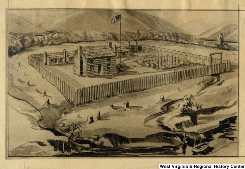 A sketch of Fort Lee.