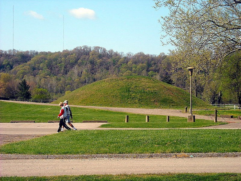 Shawnee Reservation Mound. 2008