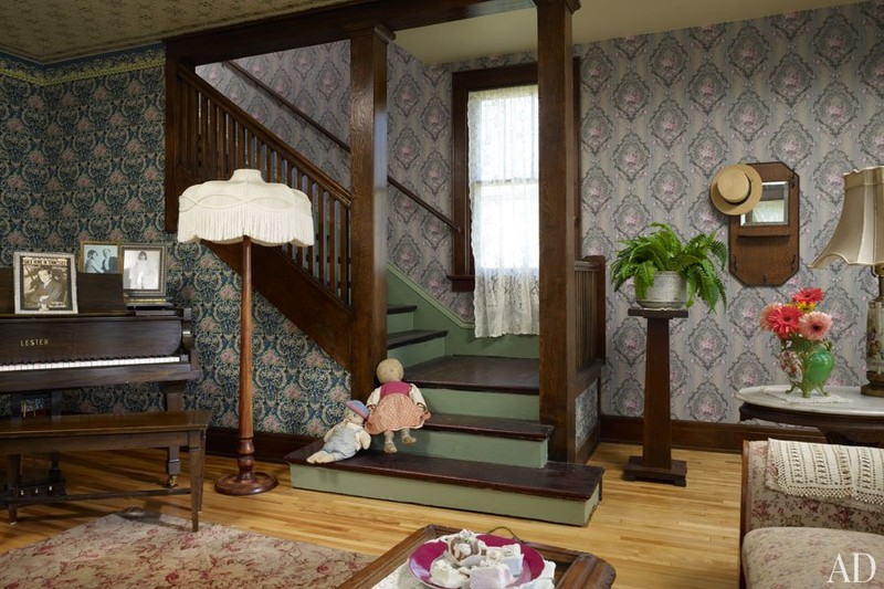 A look inside the house. Credit: Architectural Digest