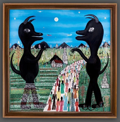 Howard Finster's "Super Powers"