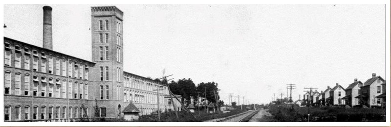 1890 Photograph of Gibson Mill and the Mill Houses