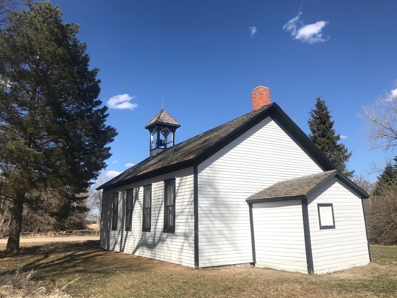 New Helena schoolhouse