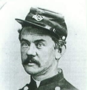 Colonel Frederick Benteen commanded one of the Union brigades at Mine Creek. After the war, he served with George Armstrong Custer and the 7th Cavalry at the Battle of Little Bighorn, where he was blamed for Custer's defeat and death.