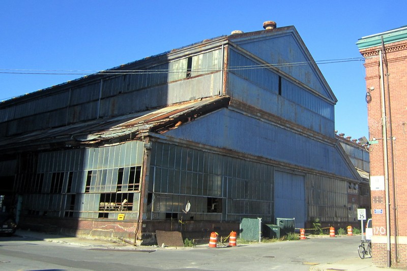 The decay of Building 128  (October 9, 2010)