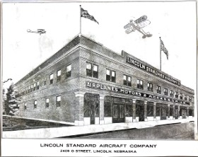 Rendering of the Lincoln Standard Aircraft Company, Inc. 