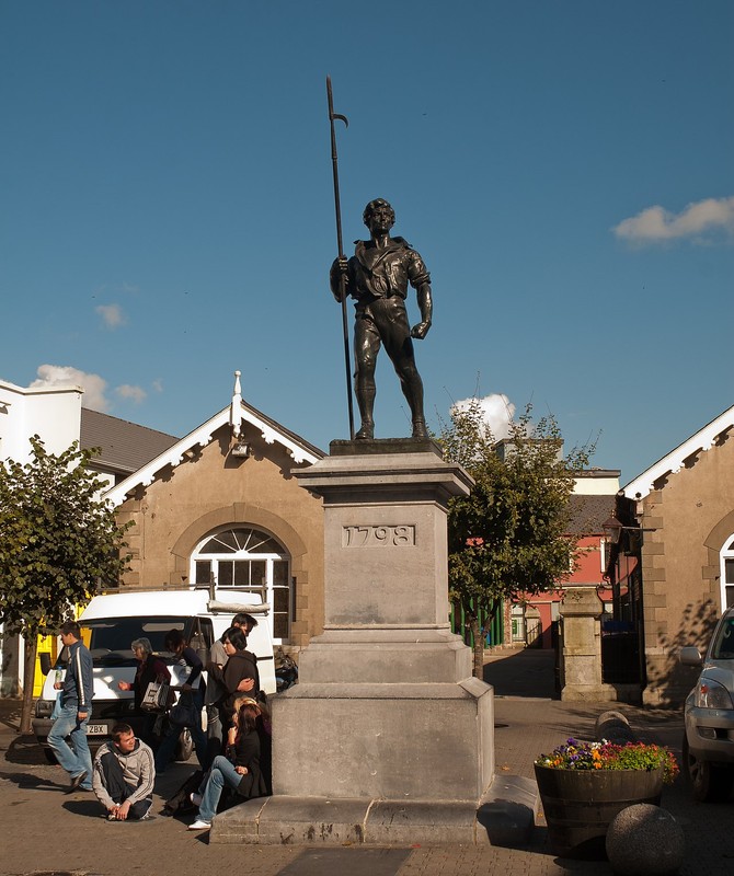 1798 Rebellion memorial in Wexford town