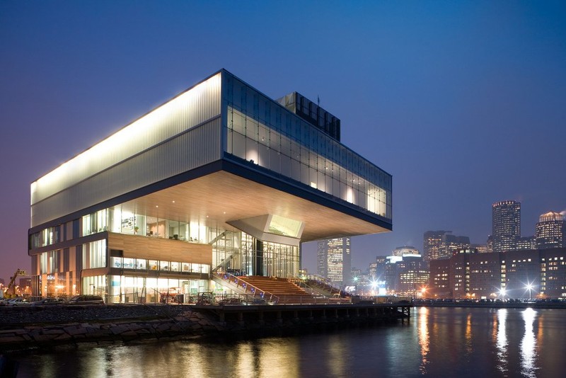 The Institute of Contemporary Art opened in 1948 and moved into to this building in 2006.
