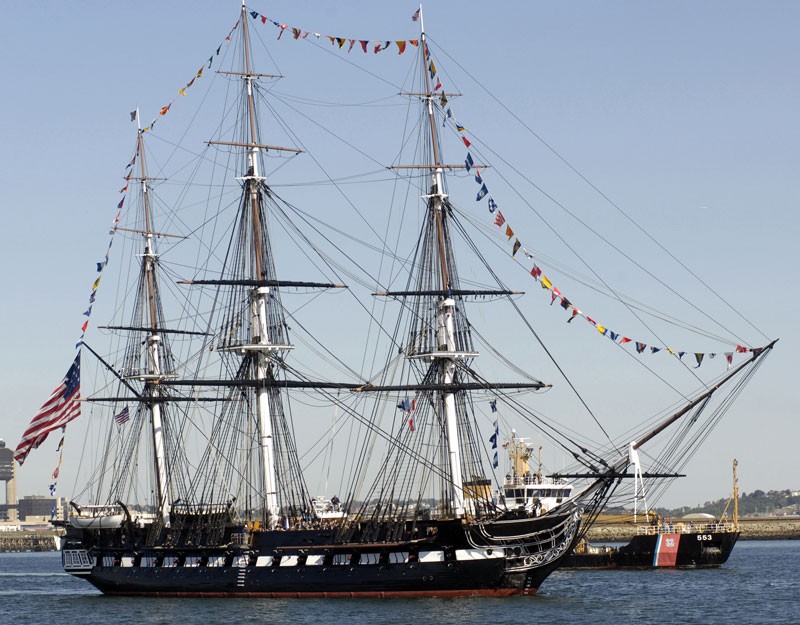 Photo of the USS Constitution today