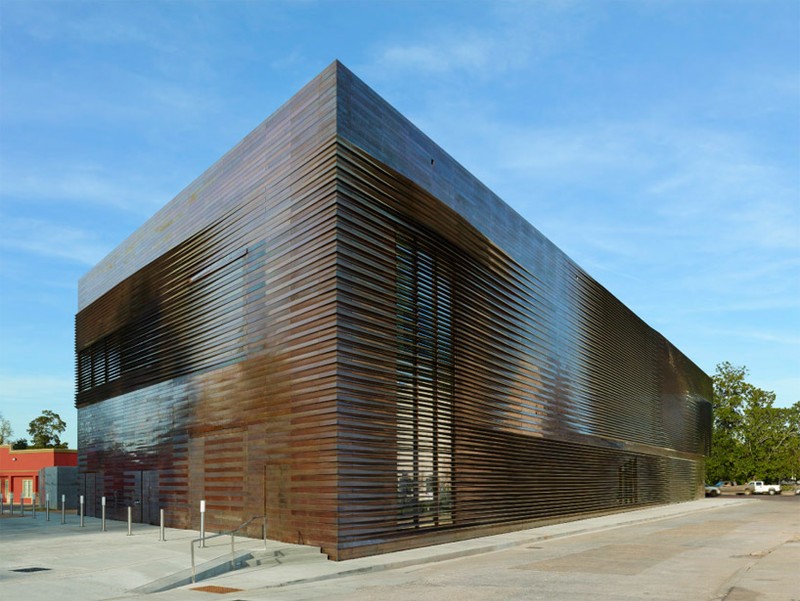 An outside view of the Hall of Fame and museum.