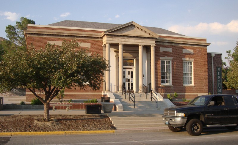 The Sweetwater County Historical Society Museum, formerly the federal post office.