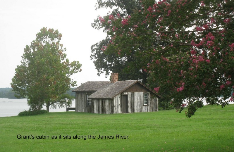 Cabin used by Union General U.S. Grant during the Sieges of Richmond and Petersburg