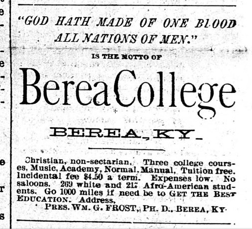 1900 ad placed in Black newspaper in Minnesota.