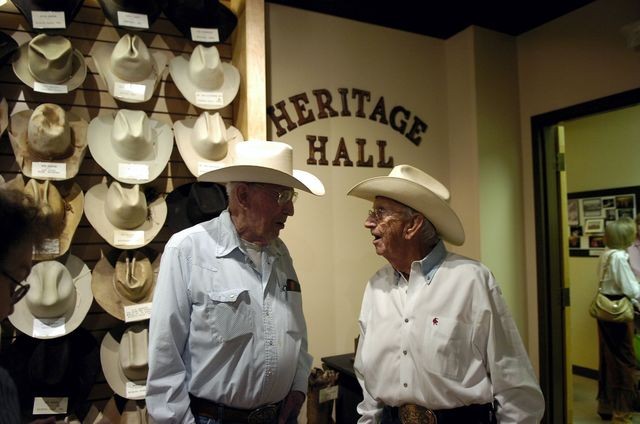 Western hats collection at Heritage Hall